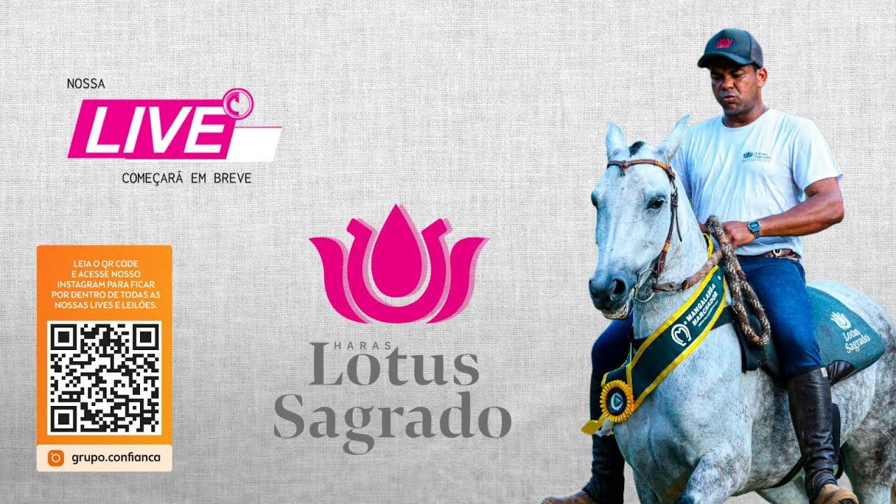 Live de Criação - Haras Lotus Sagrado