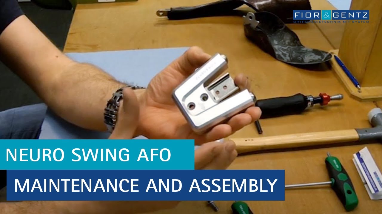 EN: NEURO SWING AFO - Maintenance and Assembly