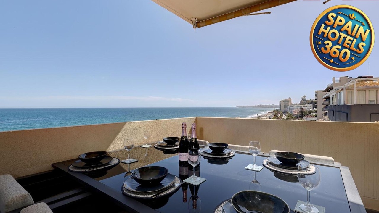 Front Row Penthouse Apartment on Carvajal Beach | Mijas, Spain | Hotel Review 🏨