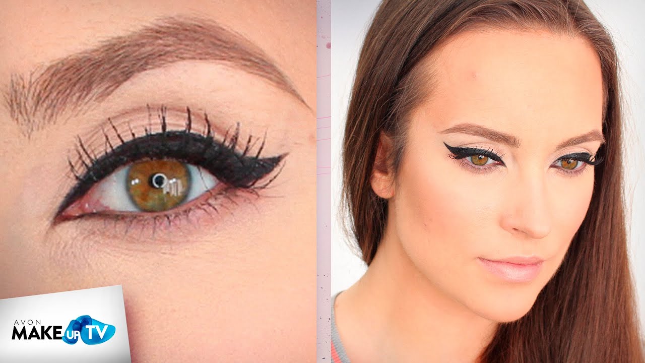 Kreska eyelinerem dla początkujących – sposób Hani