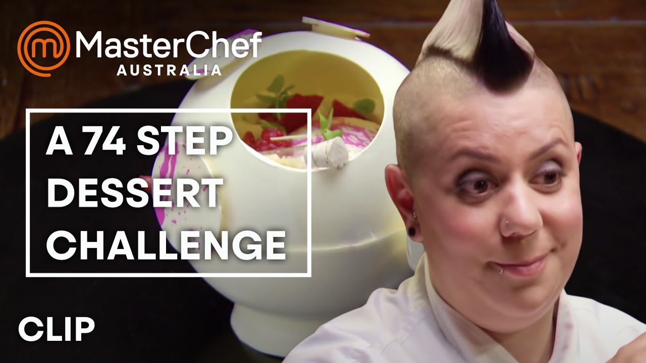 Punk Princess of Pastry Presents A 74 Step Dessert | MasterChef Australia | MasterChef World