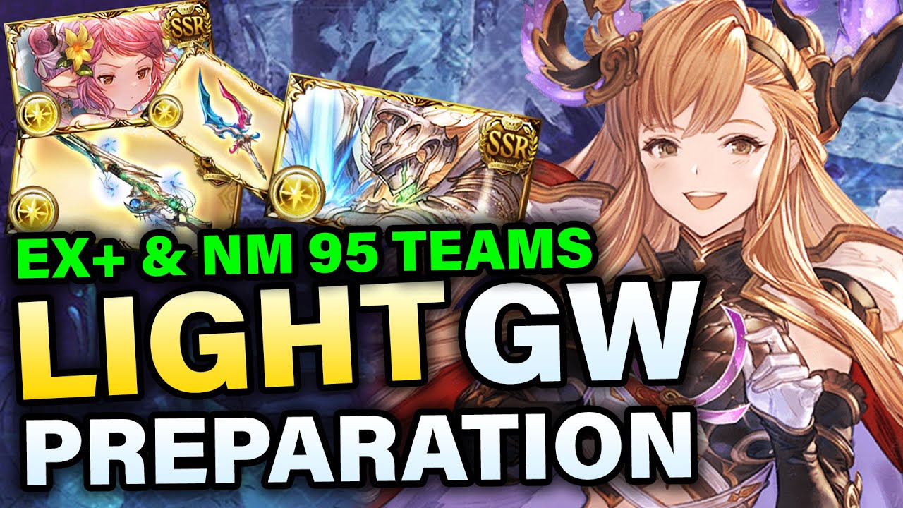 Light Unite and Fight Preparations! (Light Magna) - Granblue Fantasy 【グラブル】 光属性マグナ 古戦場の準備