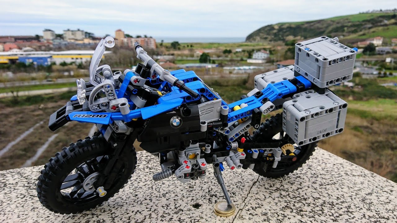 MOTO de LEGO BMW R1200GS | REGALO IDEAL NIÑOS y ADULTOS. unboxing review