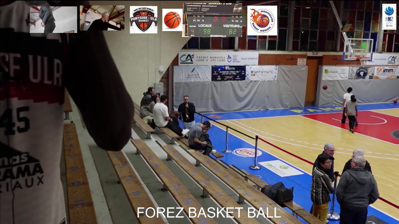 Diffusion en direct de Forez Basketball NM2