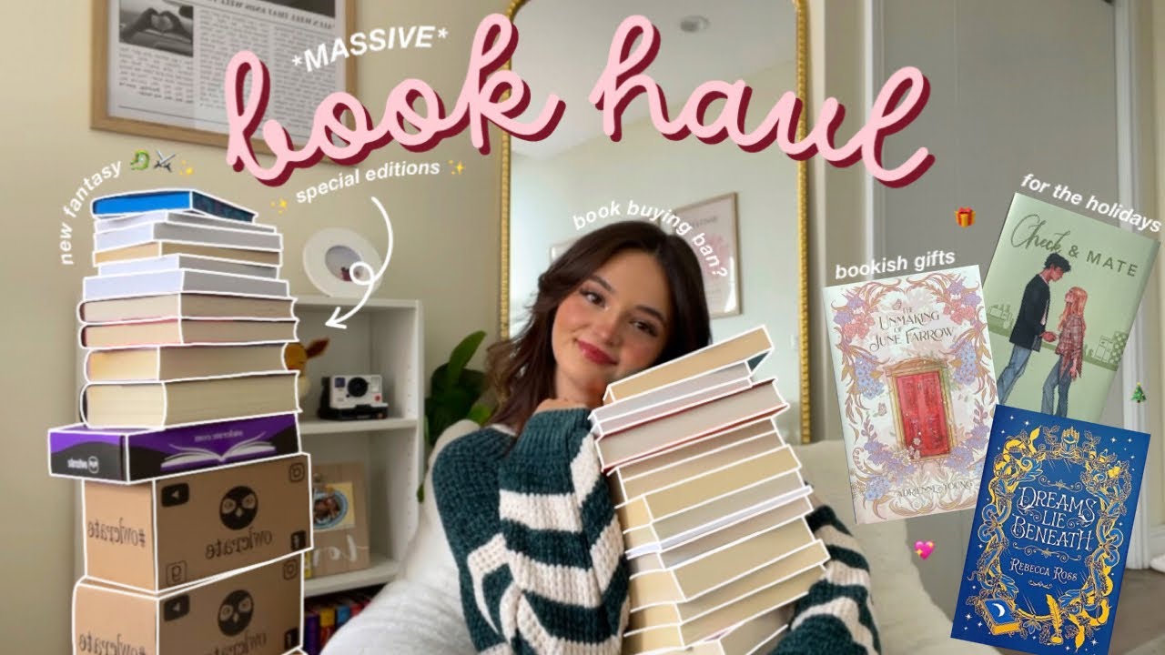 Мой САМЫЙ БОЛЬШОЙ набор книг для распаковки за всю мою жизнь! 📦📚✨