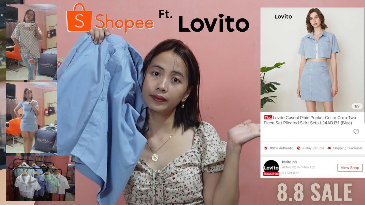 SHOPEE HAUL ft. LOVITO | Ang Gaganda! | Try-On Haul | Lovito Official Philippines | #shopee