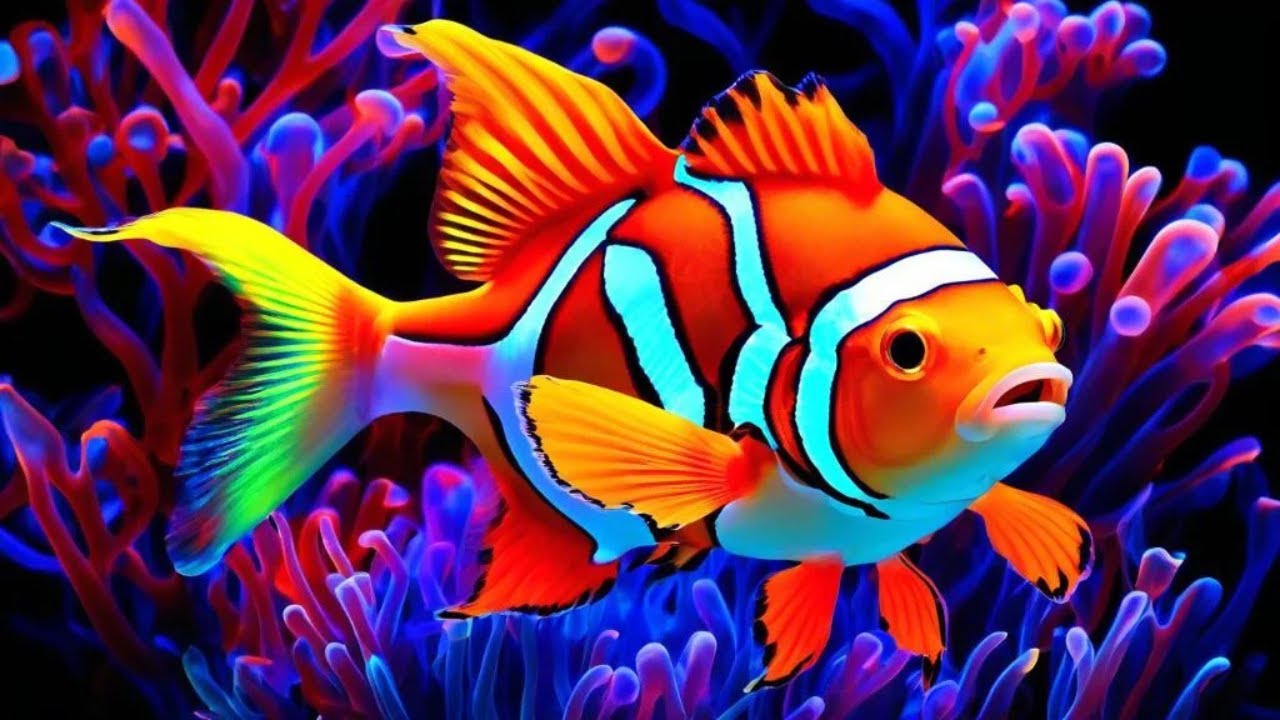 Relaxing 4K Aquarium: Ocean Beauty for Mindful Meditation