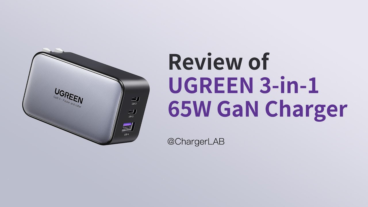 Review of UGREEN Nexode 3-in-1 65W GaN Charger