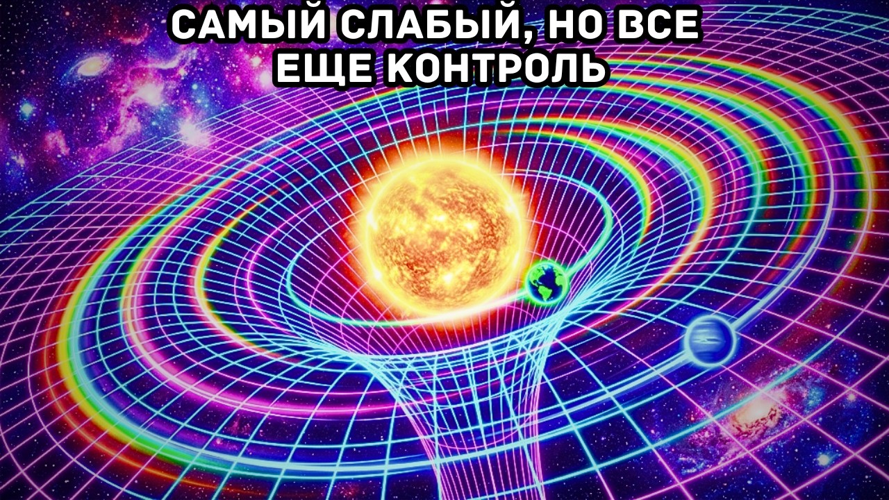 Вот почему гравитация — самая слабая сила, но именно она управляет Вселенной.