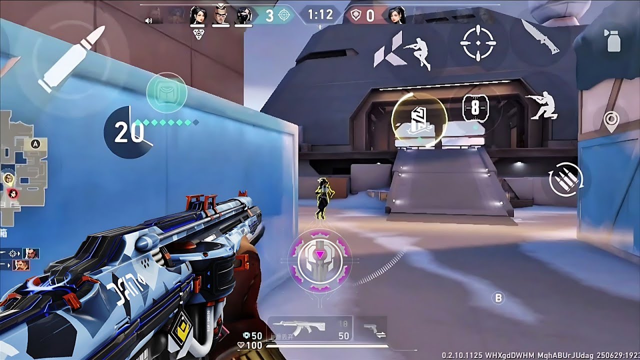 What 0 Hours of CHAMBER looks like on Valorant Mobile + Full Settings