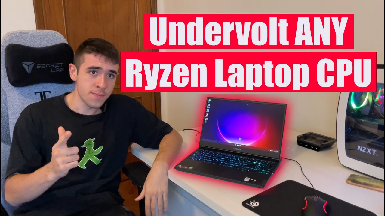 Понижайте напряжение на любом процессоре Ryzen для ноутбука, чтобы увеличить FPS | Учебное пособи...