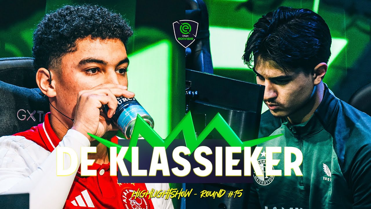 DE KLASSIEKER: FEYENOORD vs AJAX | Speelronde 15 | KPN eDivisie