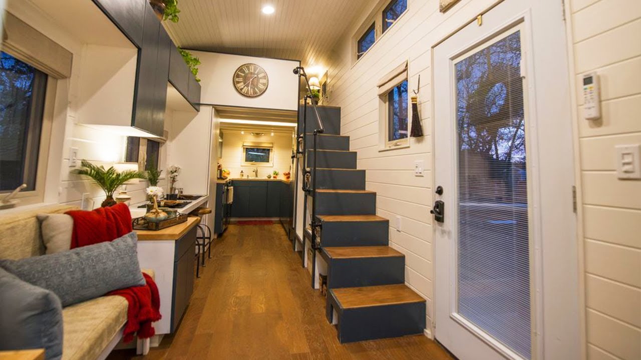 Amazing Elegant Tiny Home is Perfect for a Weekend Getaway | Tiny House Concepts