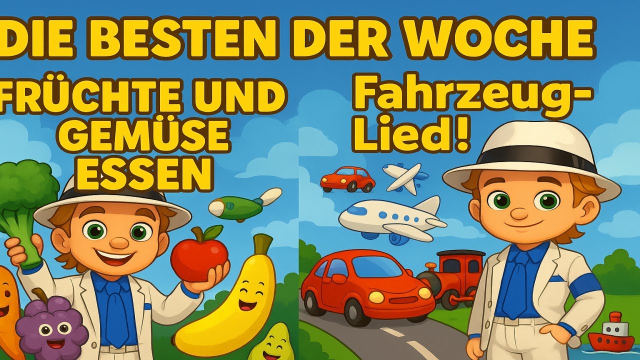 Das Beste der Woche! Ein lustiges Lied f&uuml;r Kinder #2