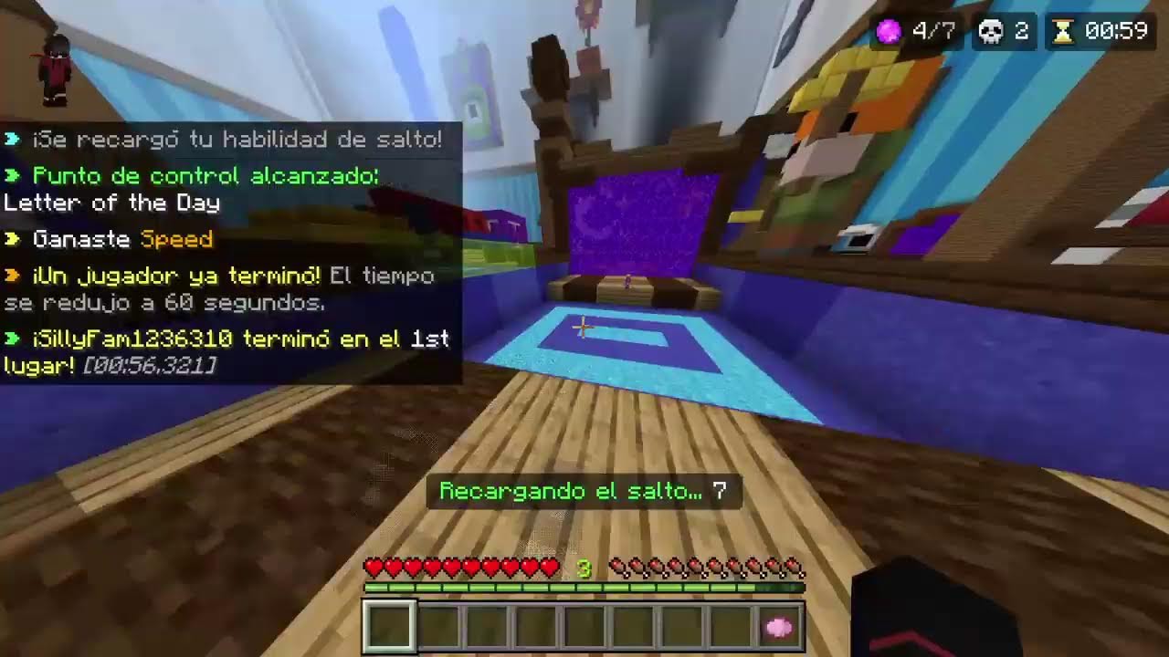 Jugando MINECRAFT con subs en directo