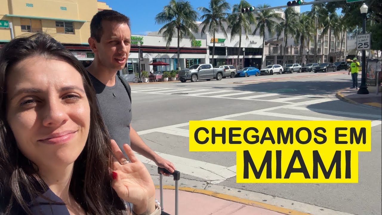 CHEGAMOS EM MIAMI - PRIMEIRA VIAGEM DO CANAL
