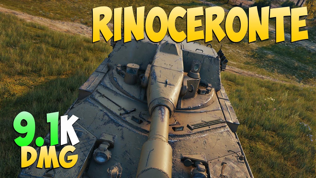 Rinoceronte - 7 Kills 9.1K DMG - Лучшая позиция! - Мир Танков