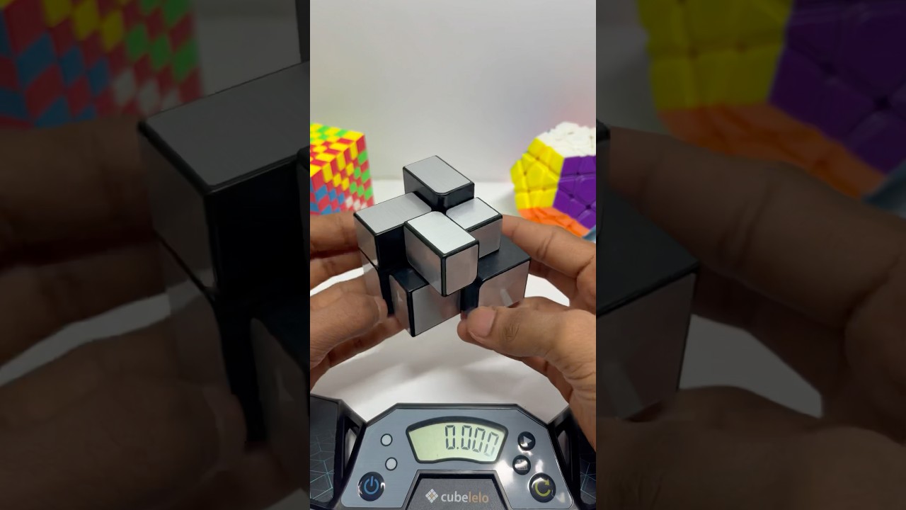 2x2 mirror cube solving #shorts #youtubeshorts #trending