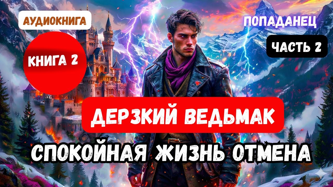 АУДИОКНИГА | ПОПАДАНЦЫ | Как спрятаться от мира, если ты — сильнейший чародей? | КНИГА 2  | 2