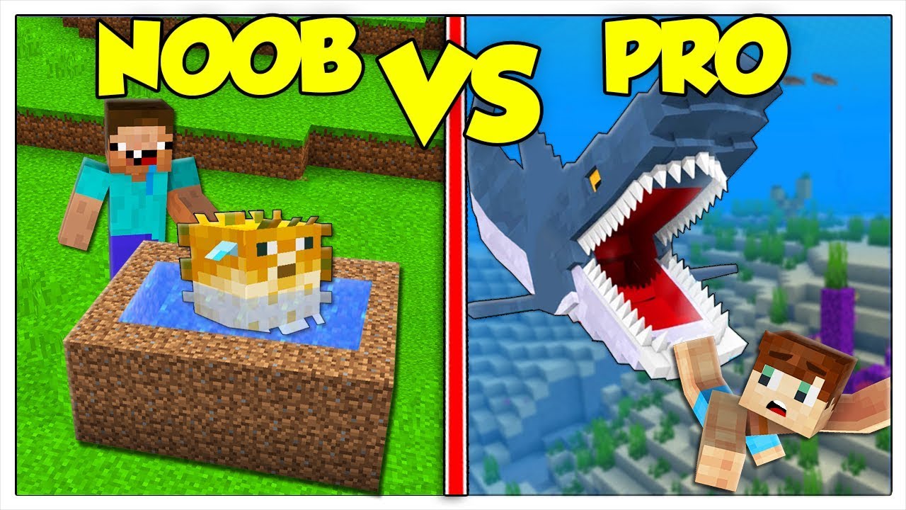 ACQUARIO NOOB CONTRO ACQUARIO PRO! - Minecraft ITA