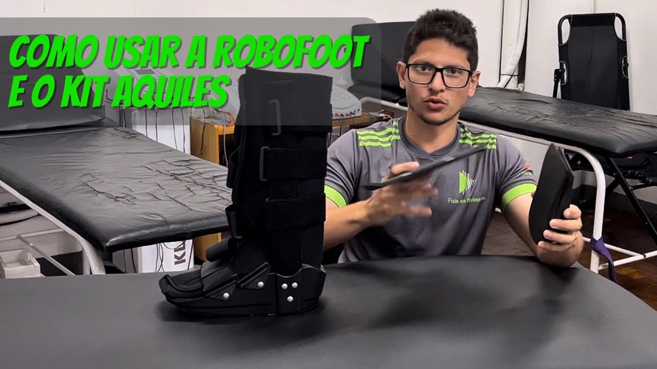 Aprenda sobre o uso da robofoot e o kit Aquiles
