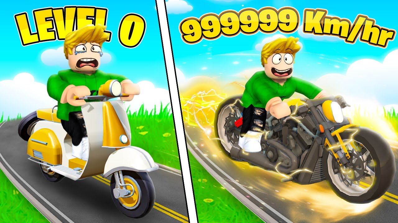 I Unlocked Level 99999 BIKE In ROBLOX MOTORCYCLE SIMULATOR