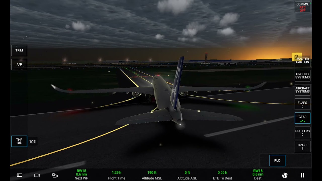 Landing at Bangor Maine (KBGR) 