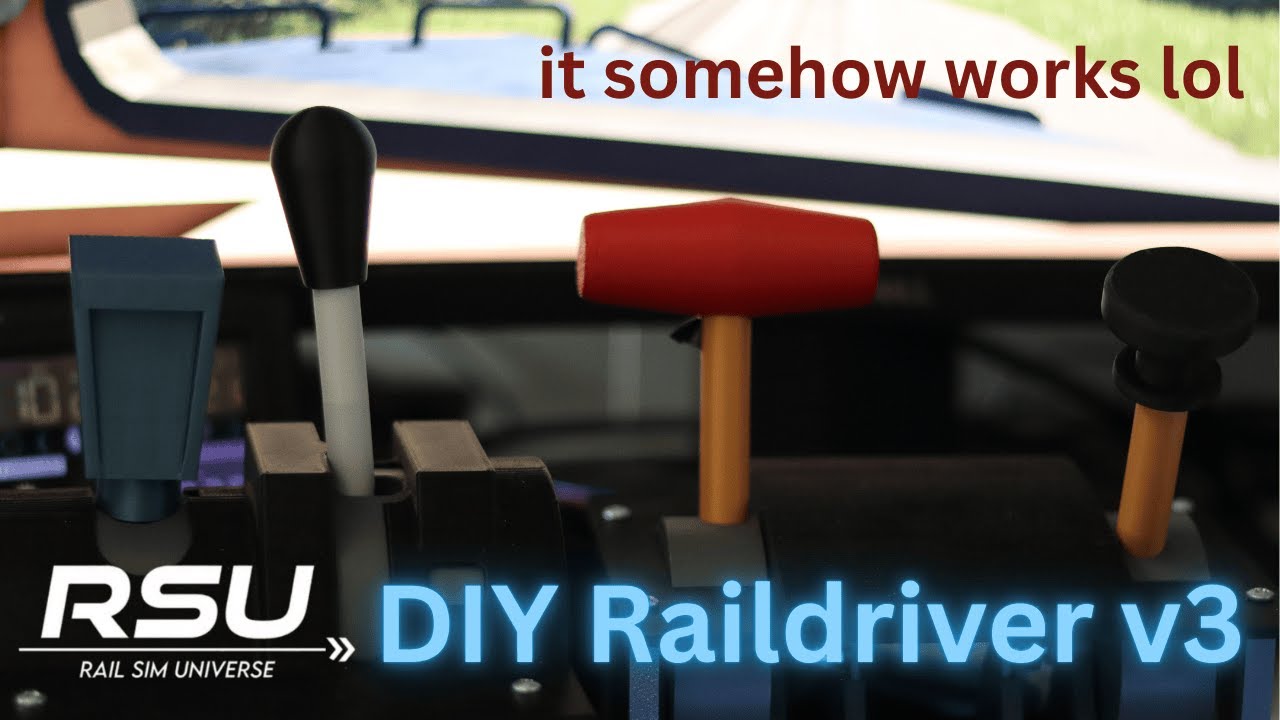 My NEW 3d Printed Raildriver is Crazy