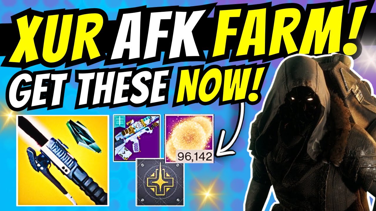 XUR IS AFK FARMING! Rare Loot SALE, Praxic Blade, Equilibrium SOLO Glitch & TRIALS! Dec 26 Destiny 2