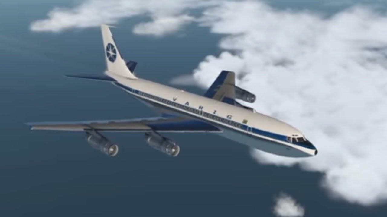 Varig flight 820 - Crash animation