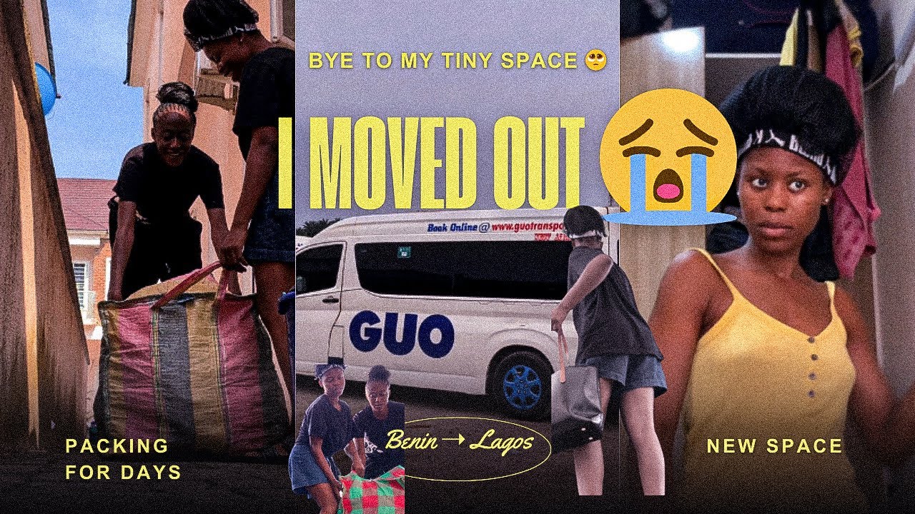 Packing Up My Life 😭 Benin to Lagos + Moving Into a New Place