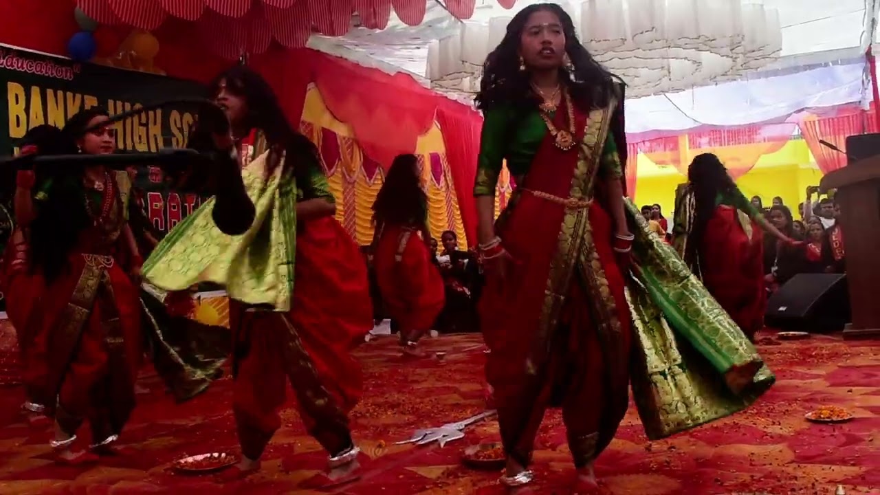 गोल्डेन एबिसी एकेडेमी स्कुलको १७ औ वार्षिक उत्सवमा प्रस्तुत गरिएको महाकाली नृत्य।