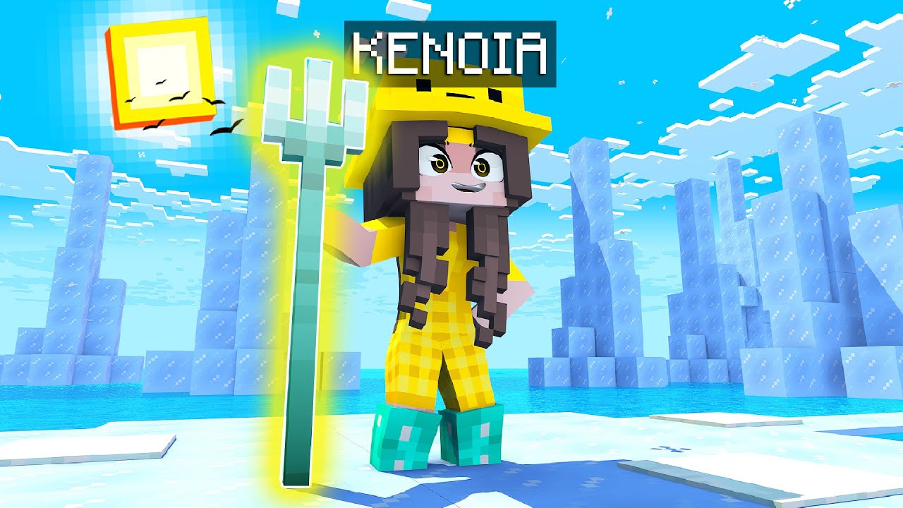 SONO LA REGINA DEI MARI DELLA BIG VANILLA (trovo il Tridente) - Minecraft