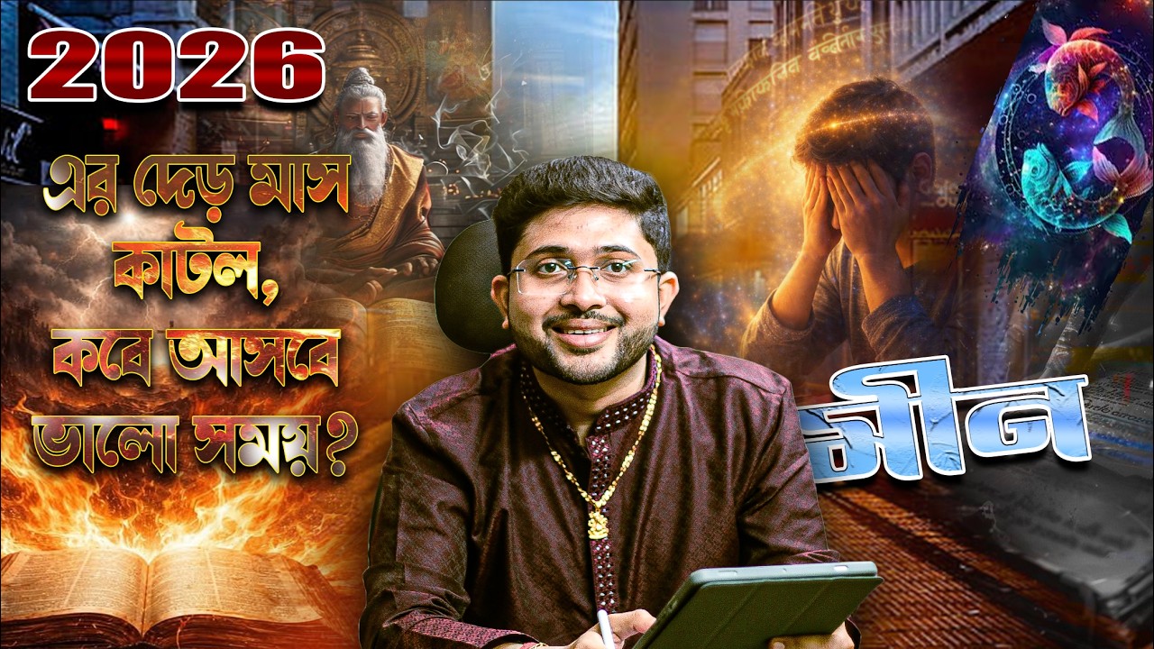 মীন 🐟 রাশি। Pisces Sign 🐟 ♓। ২০২৬-এ দেড় মাস কাটল, কবে আসবে ভালো সময়?