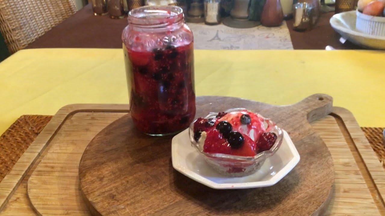 СОУС ИЗ ЛЕСНЫХ ЯГОД