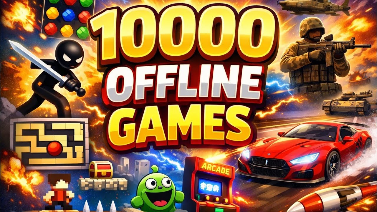 Neam jucat 10000 de jocuri offline