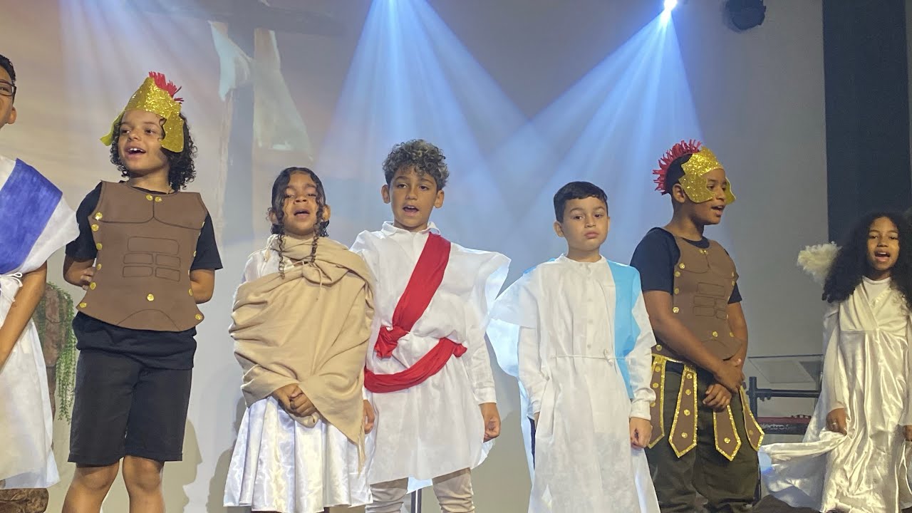 Teatro Rede kids (A Ressurreição de Cristo) igreja ADVE
