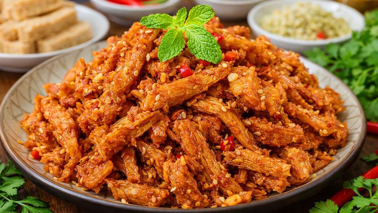 The CRISPIEST Lemongrass Vegan Ribs Recipe You Need to Try