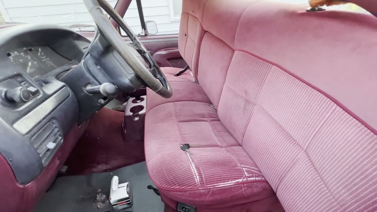 94 F150 Bench Seat Removal
