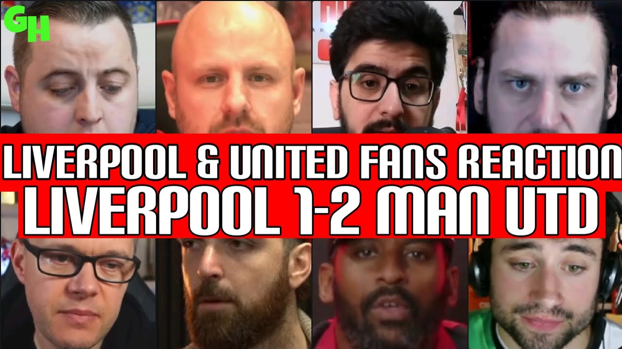 LIVERPOOL & UNITED FANS REACTION TO LIVERPOOL 1-2 MAN UTD | FANS REACTION 