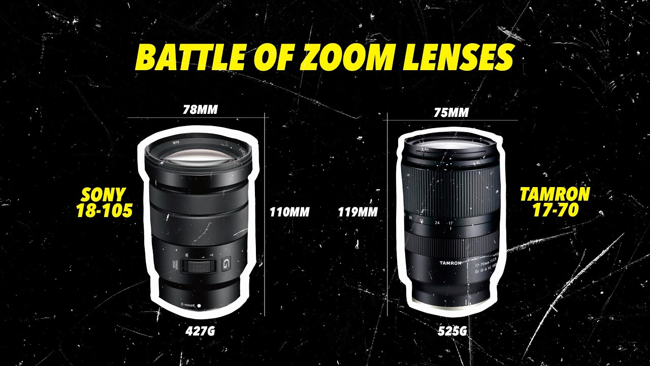TAMRON 17-70MM против SONY 18-105MM | SONY A6000, A6100, A6300, A6400, A6500, A6600