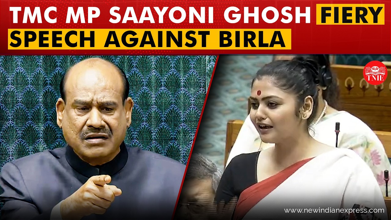 'Shortest full term Lok Sabha since 1952': Saayoni Ghosh slams Om Birla