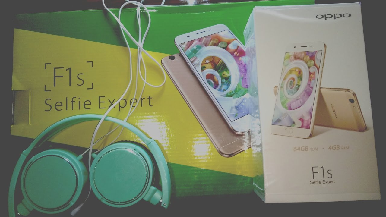 Unboxing Oppo F1s 2017 Heavy Edition 4GB RAM 64Gb ROM