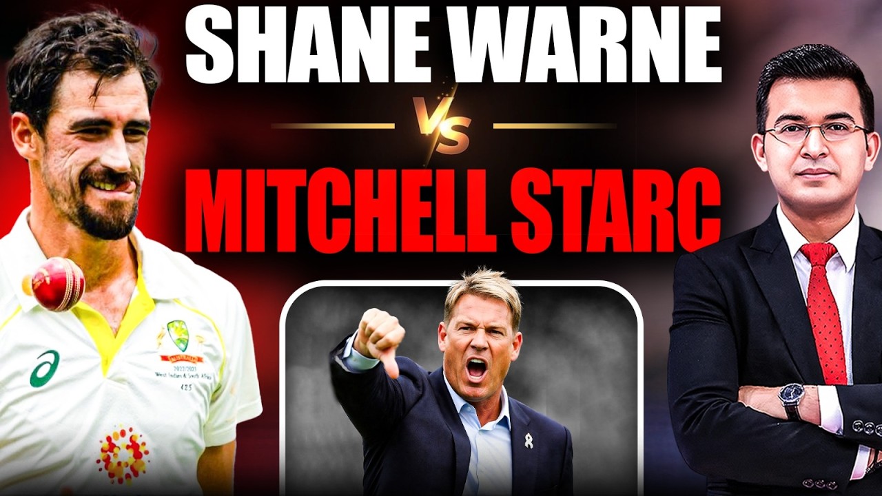 Shane Warne vs Mitchell Starc: The 'Soft' Comment That Changed Cricket History | Shubhankar Mishra