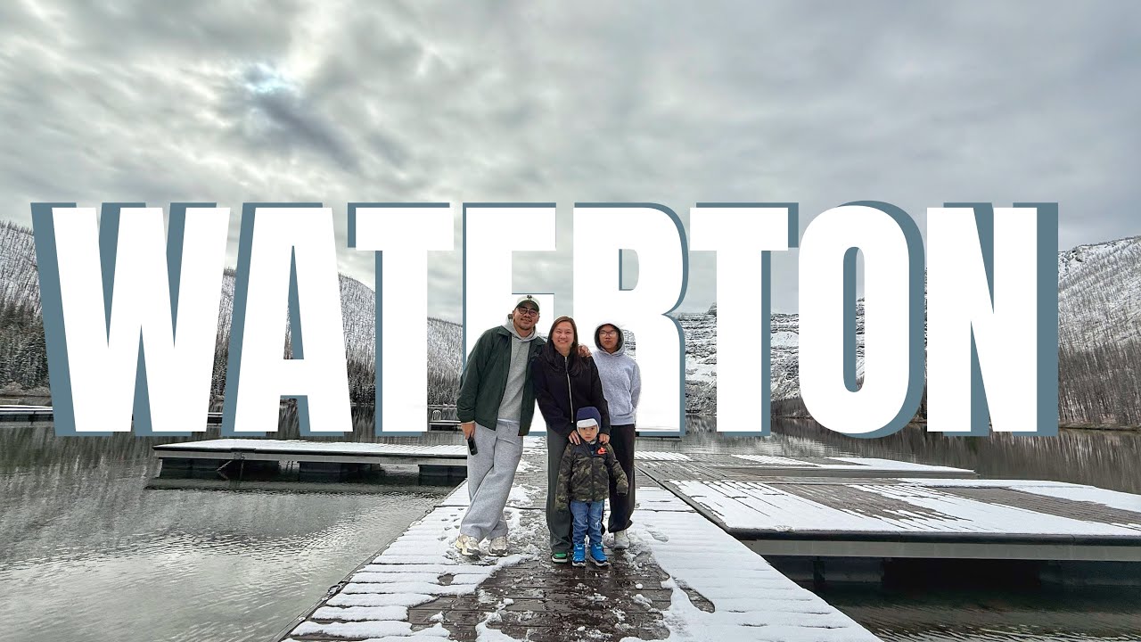 ROADTRIP TO WATERTON | RED ROCK CANYON & CAMERON LAKE | TEAMMARTINAVLOGS