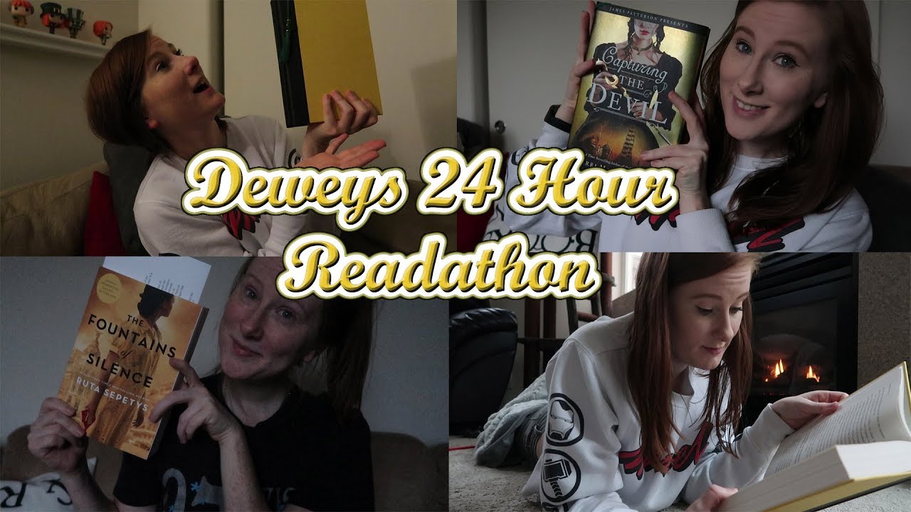 I Read for 20 Hours! Deweys 24 Hour Readathon Vlog