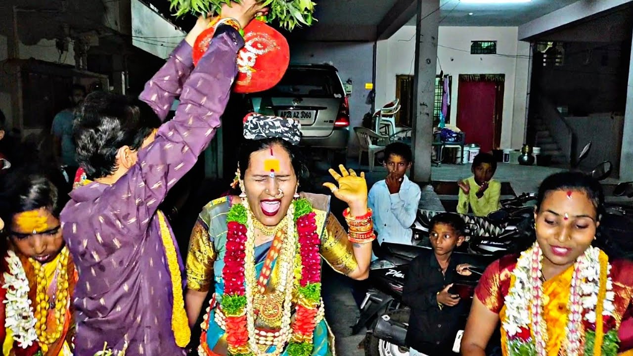 Durgamma Kalyanam At Athapur || Surya bonam || Puranapool Kavitha Akka sigam || #durgammasigam