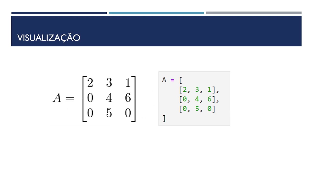 Python Básico 19 - Matrizes.