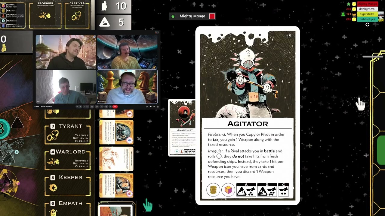 The Game Night that was too big for just one moment!  Too wild for just one file!  Part A of 3.