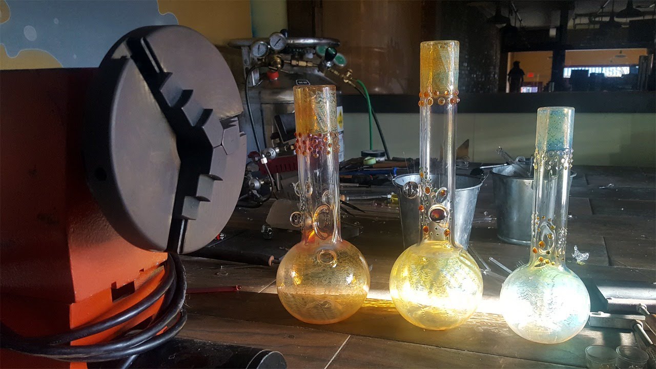 One Arm Lathe Tubes w/ Whitefire Glass